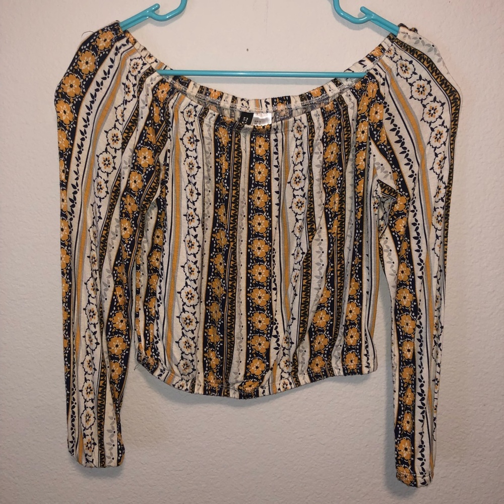 Off the shoulder top